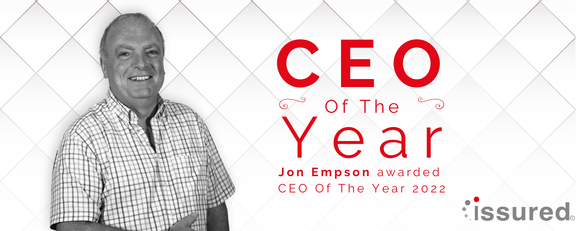 Jon Empson awarded ‘CEO of the Year 2022’ | Digital Transformation Specialists | Issured Ltd