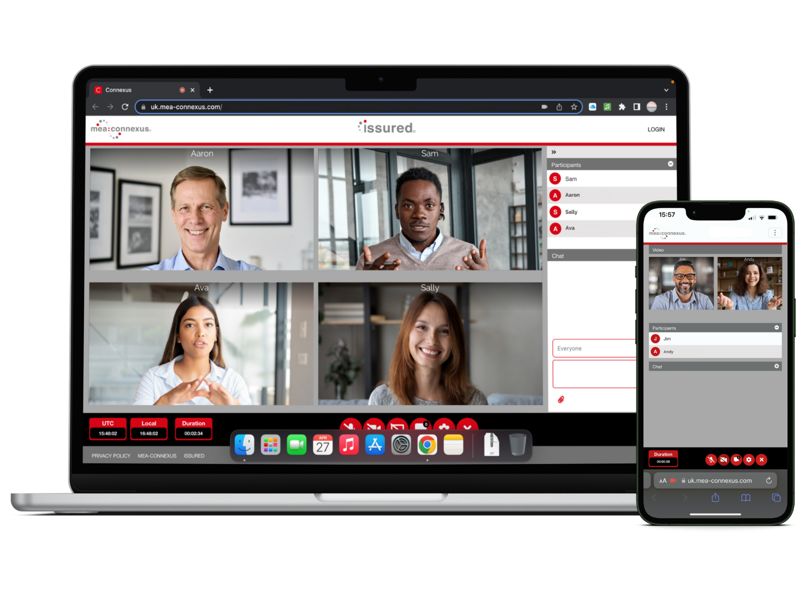 Mea Connexus across devices Mea Connexus across devices